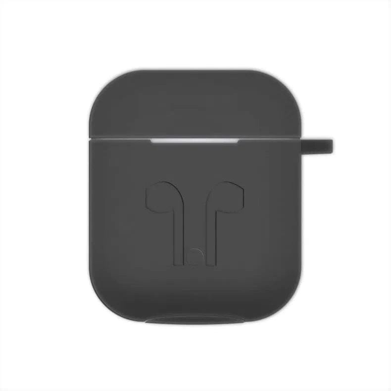 Silicone Soft Case for Apple Airpods Airpods 1 | 2 / Dark Grey - Ktusu