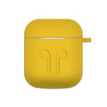 Silicone Soft Case for Apple Airpods Airpods 1 | 2 / Dark Yellow - Ktusu