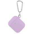 Liquid Silicone Soft Skin with front LED visible Case for Apple Airpods Airpods 1 | 2 / Lavender - Ktusu