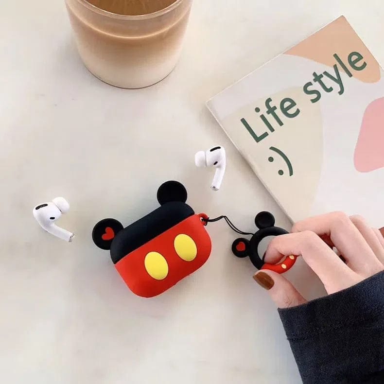 Silicone 3D Cartoon Character Case for Apple AirPods Airpods Pro / Mickey - Ktusu