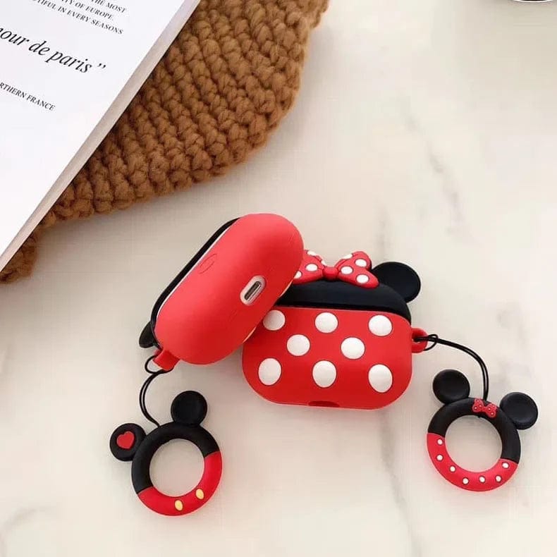 Silicone 3D Cartoon Character Case for Apple AirPods Airpods Pro / Mini - Ktusu