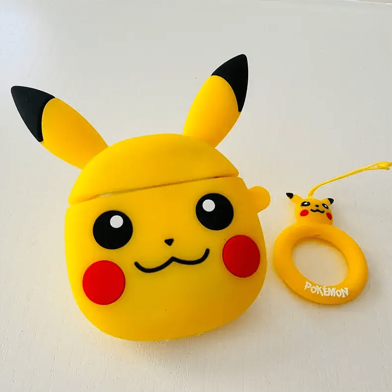 Silicone 3D Cartoon Character Case for Apple AirPods Airpods Pro / Picachu - Ktusu