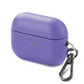 Genuine Leather Dual Layer Hard Case Cover for Apple Airpods Airpods Pro | Pro 2 / Purple - Ktusu