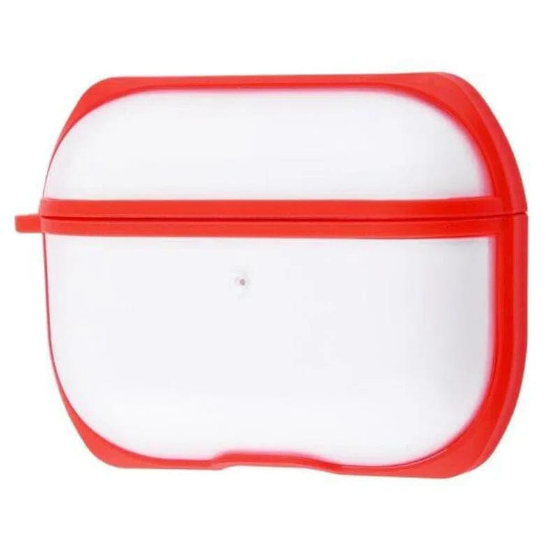 Eggshell Transparent Clear Case for Airpods 1 and 2 | Airpods Pro Airpods Pro / Red - Ktusu