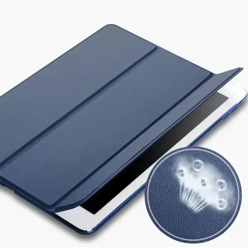 Leather Texture TPU Fabric Finish Back Case for iPad iPad mini 2 | 3 | 4 | 5 / Midnight Blue - Ktusu