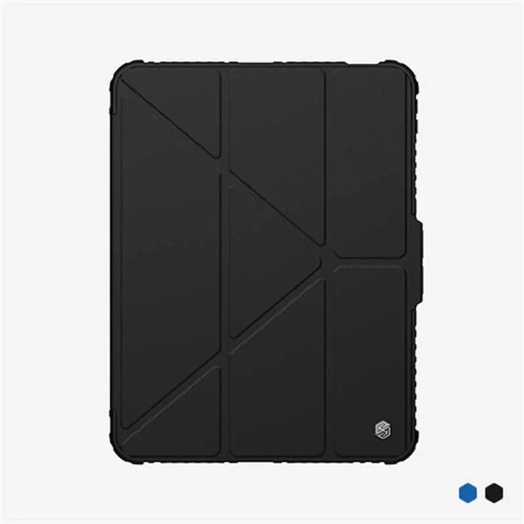 Nillkin Multi Angle Folding Leather Case With Pencil Holder for iPad iPad Pro 11 2024 / Black - Ktusu