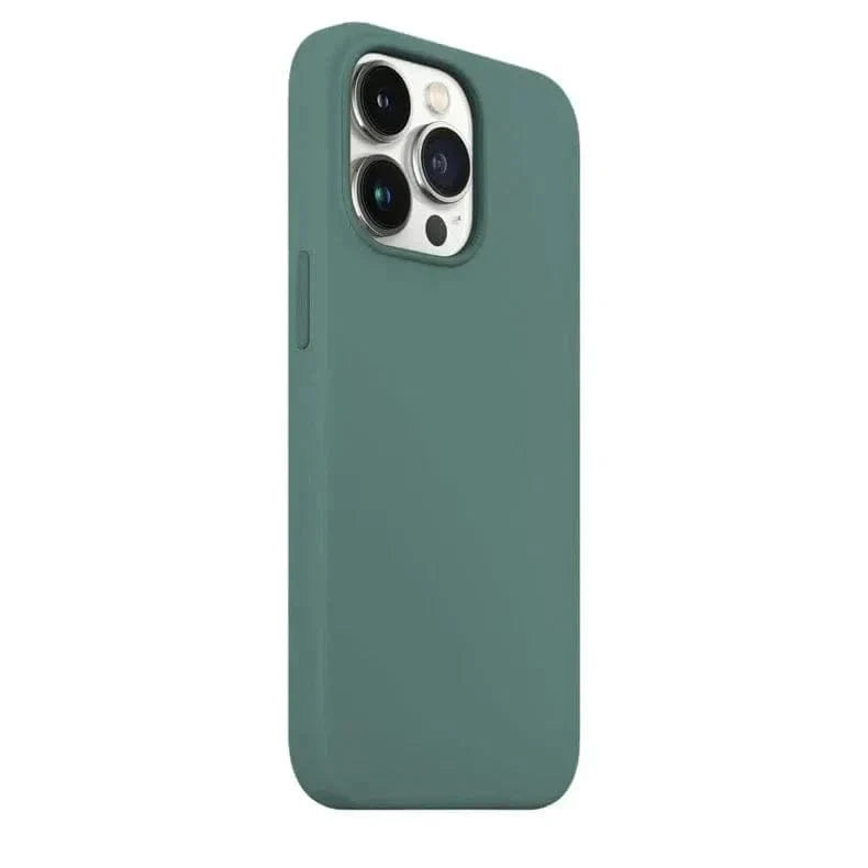 Liquid Silicone inner microfiber Case for iPhone 13 Pro Max