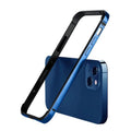 Metal reinforced aluminum bumper frame for Apple iPhone iPhone 14 Plus / Blue - Ktusu