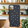 4 cut soft touch coating Matte Hard Phone Back Case for Apple iPhone iPhone 14 Pro Max / Black 4 - Ktusu