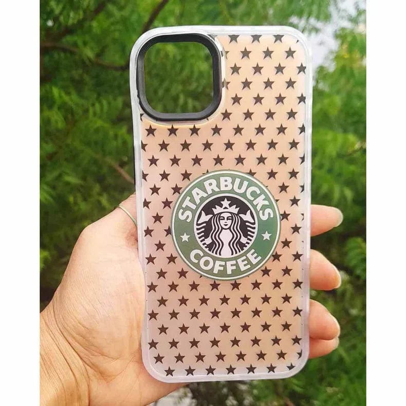 Starbucks Printed Matte Phone Back Case for Apple iPhone iPhone 14 Pro Max / Starbuks 7 - Ktusu