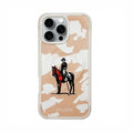 Santa Barbara Virgil Series Hard Phone Back Case for Apple iPhone iPhone 16 Pro Max / Beige - Ktusu