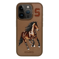 Santa Barbara Boris Series Hard Phone Back Case for Apple iPhone iPhone 16 Pro Max / Brown - Ktusu