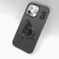 Santa Barbara Boris Series Hard Phone Back Case for Apple iPhone iPhone 16 Pro Max / Dark Grey - Ktusu