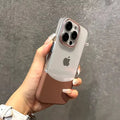 SnapSplit Crystal Clear Magsafe Hard Phone Back Case for Apple iPhone iPhone 16 Pro Max / Desert Titanium / Without MagSafe - Ktusu