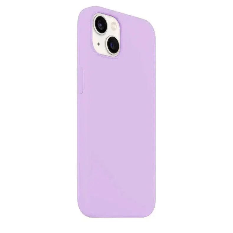 Liquid Silicone Microfiber Slim Soft Touch Phone Back Case for Apple iPhone 16 Seris iPhone 16 Pro Max / Lavender - Ktusu