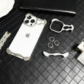 Minimalist Frame Bumper Case With Camera Lens Protector for Apple iPhone - Ktusu