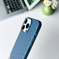 Interlocking Pattern Soft TPU Matte Phone Back Case for Apple iPhone - Ktusu