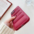 3D Puffer Pattern Soft TPU Silicone Phone Case for Apple iPhone - Ktusu