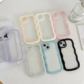 Wavy Edge Soft TPU Dual Layer Phone Back Case for Apple iPhone - Ktusu