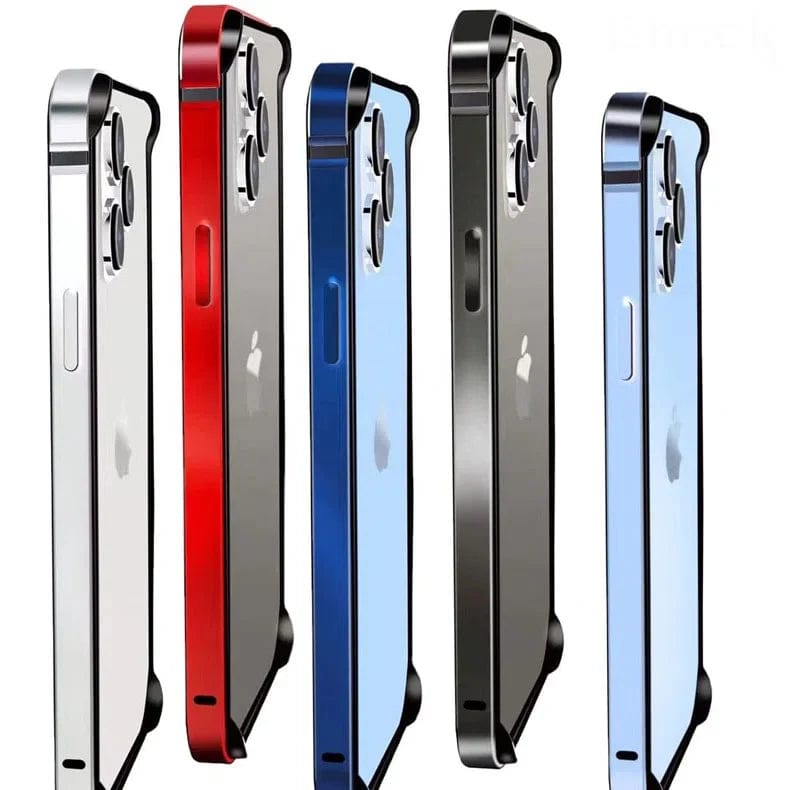 Metal reinforced aluminum bumper frame for Apple iPhone - Ktusu