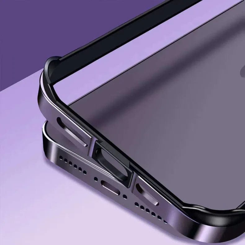 Metal reinforced aluminum bumper frame for Apple iPhone - Ktusu