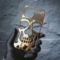 Hollow Skull Design Soft Phone Back Case for Apple iPhone - Ktusu