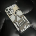 Hollow Skull Design Soft Phone Back Case for Apple iPhone - Ktusu