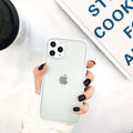 Transparent Matte finish Hard Phone Back Case for Apple iPhone - Ktusu