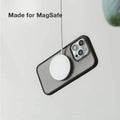 MagSafe Sleek Matte Finish Hard Phone Back Case for Apple iPhone - Ktusu