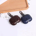 Leather Protective Personalized Waterproof Case for Apple Airpods - Ktusu