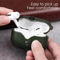 Leather Protective Personalized Waterproof Case for Apple Airpods - Ktusu