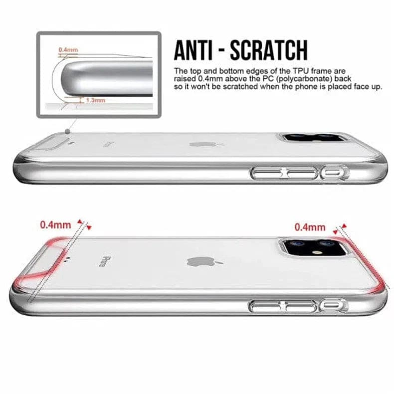 Space Clear Hard Phone Back Case for Apple iPhone - Ktusu