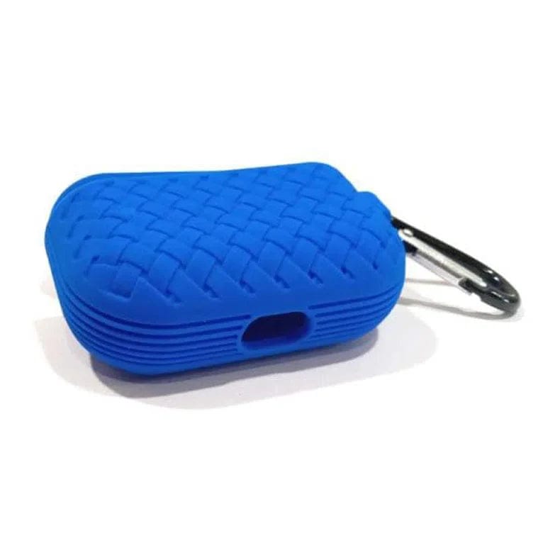 Woven Pattern Silicone Soft Case for Apple Airpods - Ktusu