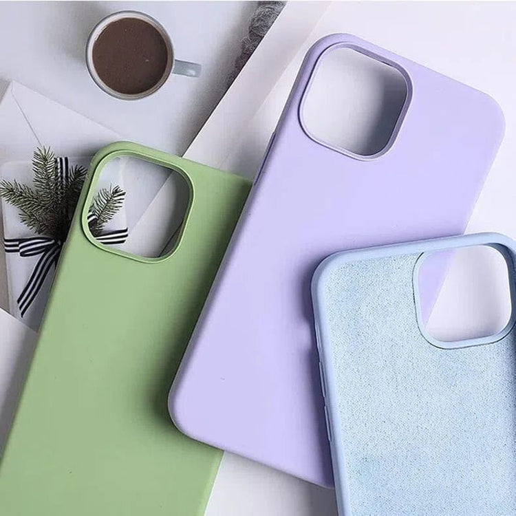 Soft TPU Inner Cloth Phone Back Case for Apple iPhone - Ktusu