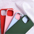 Soft TPU Inner Cloth Phone Back Case for Apple iPhone - Ktusu