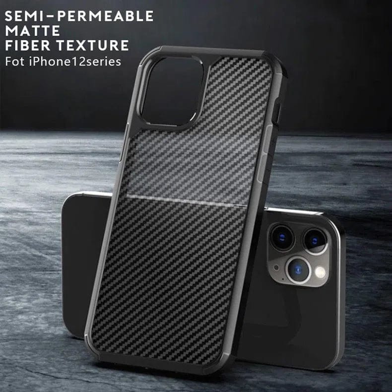 Carbon Style Super Strong Phone Back Case for Apple iPhone - Ktusu