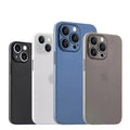 0.4mm Frosted Slim Matte Paper Phone Back Case for Apple iPhone - Ktusu