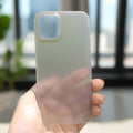 0.4mm Frosted Slim Matte Paper Phone Back Case for Apple iPhone - Ktusu