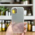 0.4mm Frosted Slim Matte Paper Phone Back Case for Apple iPhone - Ktusu