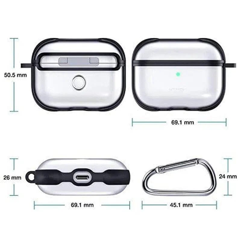 Eggshell Transparent Clear Case for Airpods 1 and 2 | Airpods Pro - Ktusu