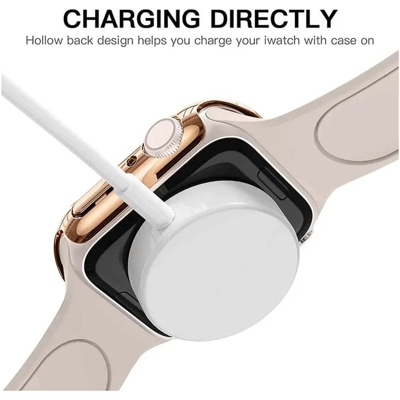 Glossy Hard PC 360 Degree Body Bumper for iWatch - Ktusu