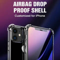 360 Degree Shockproof Soft TPU Phone Back Case for Apple iPhone - Ktusu