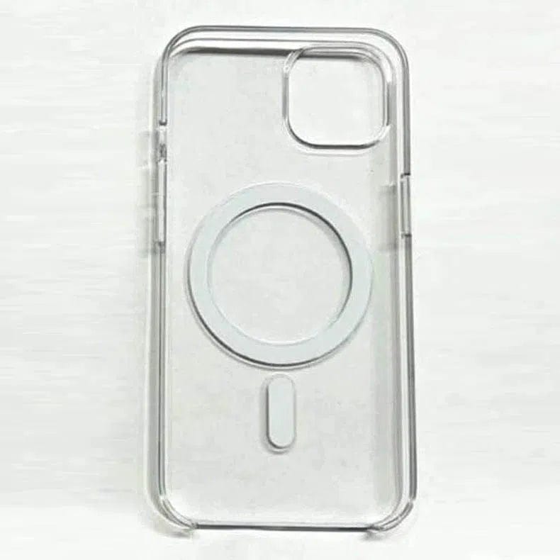 New Magnetic Magsafe Transparent Phone Back Case for Apple iPhone - Ktusu