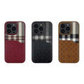 Santa Barbara Classic Plaid Series Phone Back Case for Apple iPhone - Ktusu