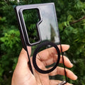 WLONS MagSafe Support Camera Bracket Stand Case for Samsung Galaxy Z Fold 6 - Ktusu