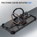 Rimless Magnetic 360° Kickstand Frameless Metal Bumper for Apple iPhone - Ktusu