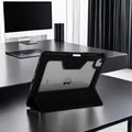 Anti-Slip Rugged TPU Hard PC Flip Leather Case For iPad - Ktusu