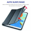 Anti-Slip Rugged TPU Hard PC Flip Leather Case For iPad - Ktusu