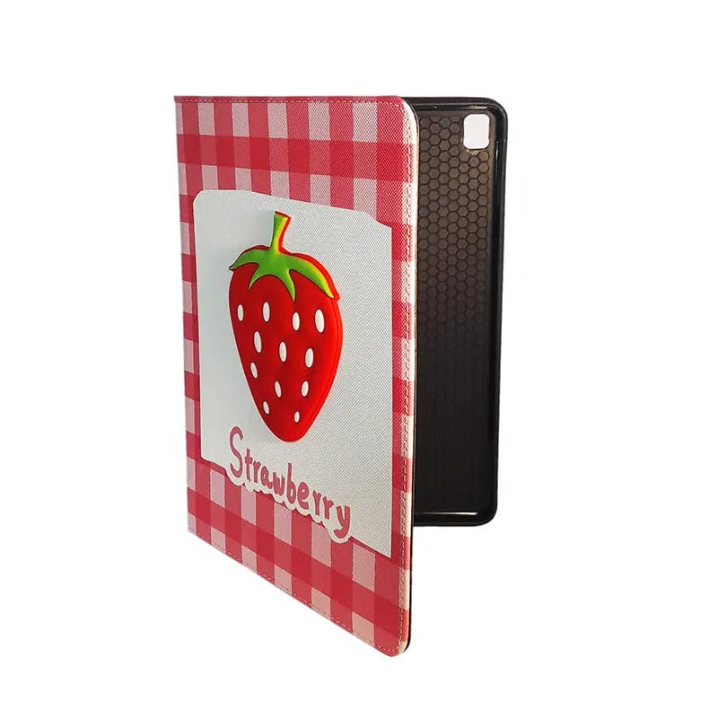 3D Silicone Cute Cartoon Print TPU Stand Case for iPad - Ktusu