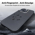 Real Aramid Carbon Fiber Magsafe TPU Edge Phone Case for Apple iPhone - Ktusu